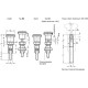 Indexing pin GN 817.8-12-15-B-NI - stainless steel