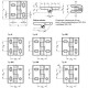 Vyriai GN 235-ZD-50-55-DH-SW – juodas cinko liejimas