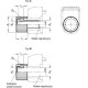 Control knob GN 957-27-B8-A - for position indicators