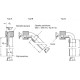 GN 880.1-22-A connector - for GN 880 drain valves