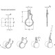 Stainless steel circlip GN 111.6-14-S -