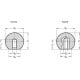 Ball knob DIN 319-KT-40-M10-C - material