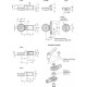 Stainless steel positioning ring GN 187.5-40-60-A-NI