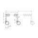 Spiral safety cable GN 111.4-200-24 - with two rings