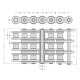 Roller chain 20B-3 (1 1/4") S