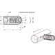Latch GN 615.9-M12-K - steel