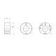 Taper Lock 1615-25 mounting sleeve