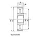 HTD 90-8M-30 TL2517 sprocket for a 30mm wide belt