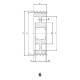 Pulley SPA 224 /R3 ( 3x13 )/TL2517
