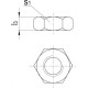 Užrakto veržlė NTT-M12x1.5 – skirta pmt.100, pmt.101, pmt.110 ir pmt.200, supertechnopolimeras