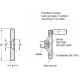 Stainless steel locating washer GN 184.5-16 -