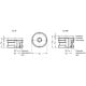 Positioning module GN 350.1-58-26-AK-ST - Positioning module