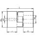 Clutch hub SBK 19/fi16 + wedge