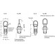 Indexing pin GN 413-8-M16-C-NI