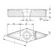 VBMT160404-MV TG1225 IRON ROOT cutting insert