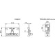 Fixed cover holder PC.35-SST-6-12 - technopolymer