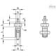 Indexing pin GN 817-10-12-GK