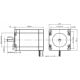 Stepper motor 57HS13 - 1.8Nm LEADSHINE