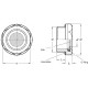 Kvėpavimo kamštis GN 7403-NI-M26x1.5-500 – nerūdijantis plienas