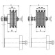 SP 40-BD pulley for RE40 tensioner (double groove)