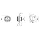Electrical connector TS21PP04 30A/500V