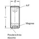 Slėgio varžtas GN 913.6-M16-80-ND - su magnetu