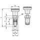 Indexing pin GN 617-8-A-NI