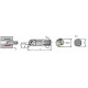 Folding lathe knife for internal turning S20R-SVQBR16 20 mm length 180