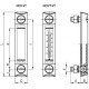 Liquid level indicator HCX.254/T-VT-M12 - Super-technopolymer screws