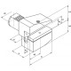 Knife holder reversed left B4.D20.H16