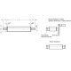 Drive module GN 391-50-93-NI - stainless steel