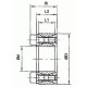 Fixing sleeve BK 40/60x90