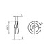 Spring washer DIN 7980 M6(6.1) galvanized steel, B (100 pcs.)
