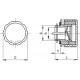 Vent plug SFP.70-BA+F+a-C2-N - with air filter, bayonet connection, no oil marking orange oil