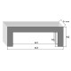 Folding cover C 200/60/100 fireproof