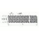Stainless steel trapezoidal screw 20x4 - 1000 mm