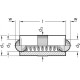 Latch GN 614.2-3 - push-in, double-sided