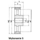 HTD 90-8M-30/3 sprocket for a 30mm wide belt