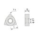Pasukamas įdėklas WNMG060404-EF TG1225 IRON ROOT