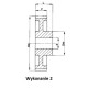 HTD 72-5M-09/2 sprocket for 9mm wide belt