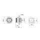 Electrical connector TS13PP03 13A/250V
