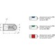 Latch GN 615.3-M6-K - steel
