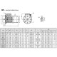Variklis 3-2800-250/28-G - stabdys 23Nm