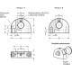 Mounting holder GN 412.1-35-M12-2 - for mounting indexing pins