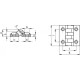 CFTX.40 PP-TT-SH-4 hinge - titanium pin