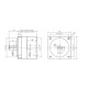 SC86STH stepper motor planetary gearbox 1:100 motor shaft 14mm
