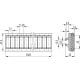 Roller side guide GLA-1-RC-48-3000 - Cylindrical roller