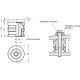 Positioning module GN 350.5-70-26-61-ST - Positioning module