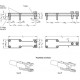 Press jaw holder GN 869.2-62-R - for pneumatic clamps