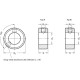 Retaining ring GN 705-8-A - Retaining ring